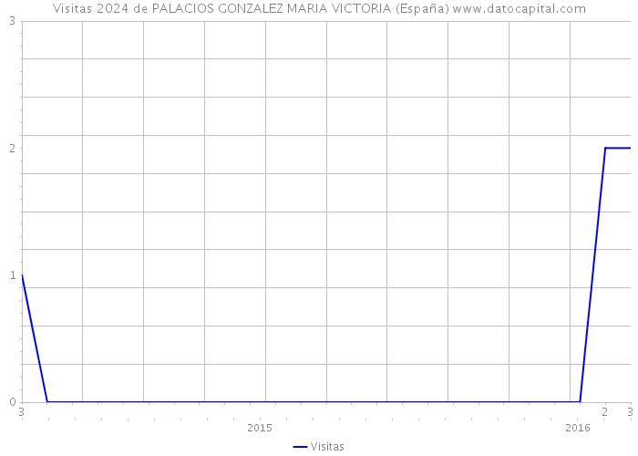 Visitas 2024 de PALACIOS GONZALEZ MARIA VICTORIA (España) 