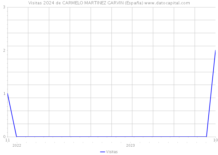 Visitas 2024 de CARMELO MARTINEZ GARVIN (España) 
