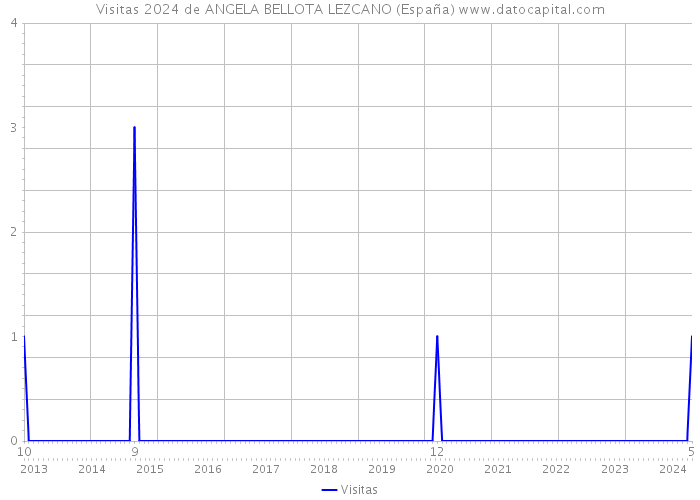 Visitas 2024 de ANGELA BELLOTA LEZCANO (España) 