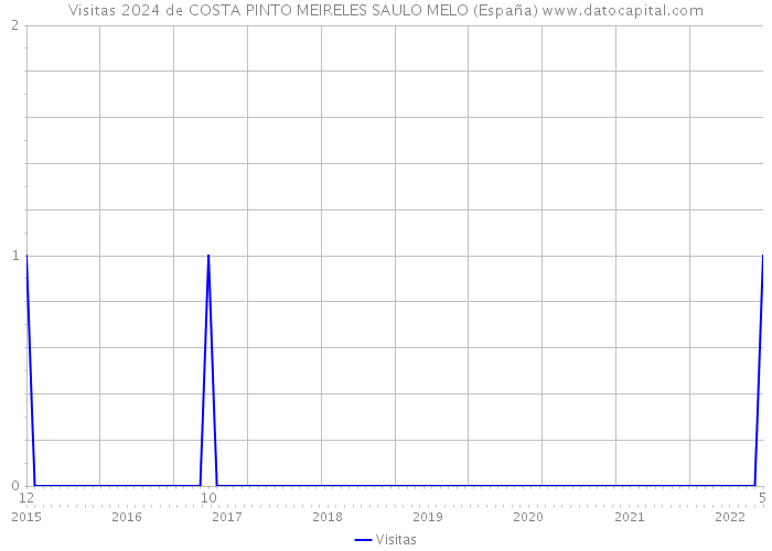 Visitas 2024 de COSTA PINTO MEIRELES SAULO MELO (España) 