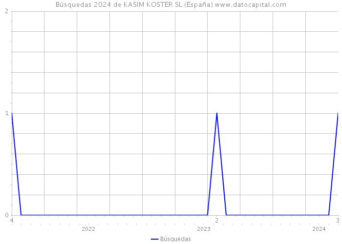 Búsquedas 2024 de KASIM KOSTER SL (España) 