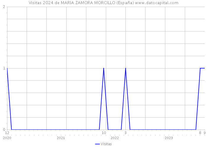 Visitas 2024 de MARIA ZAMORA MORCILLO (España) 