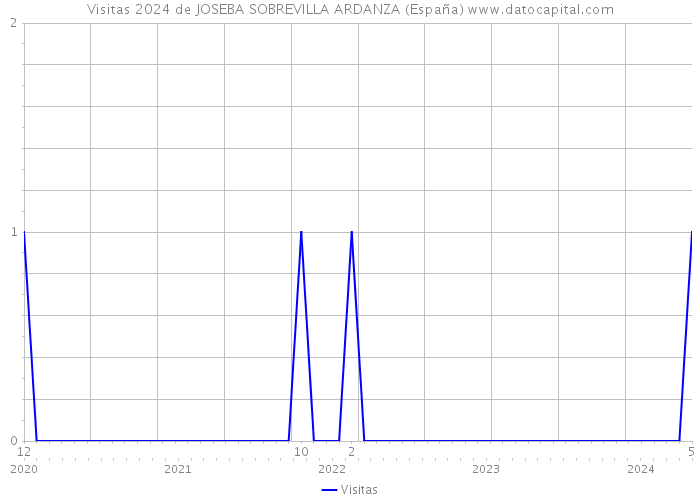 Visitas 2024 de JOSEBA SOBREVILLA ARDANZA (España) 