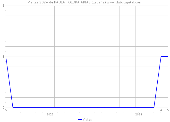 Visitas 2024 de PAULA TOLDRA ARIAS (España) 