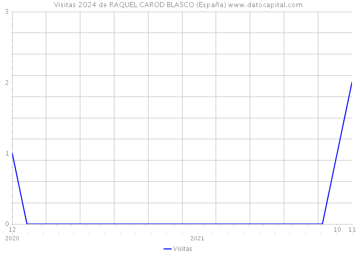 Visitas 2024 de RAQUEL CAROD BLASCO (España) 