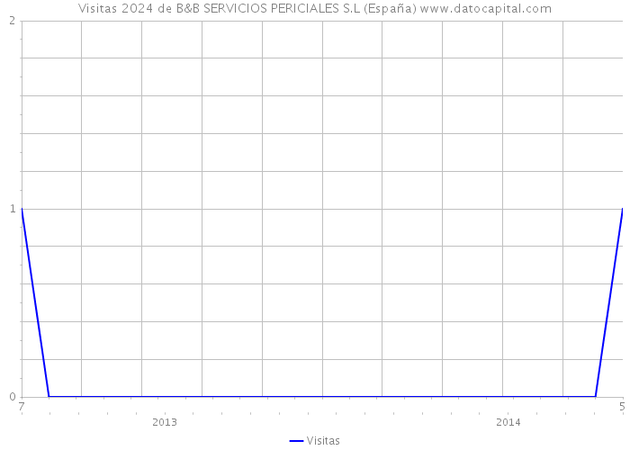 Visitas 2024 de B&B SERVICIOS PERICIALES S.L (España) 