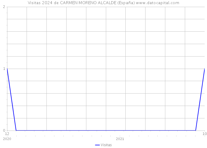 Visitas 2024 de CARMEN MORENO ALCALDE (España) 