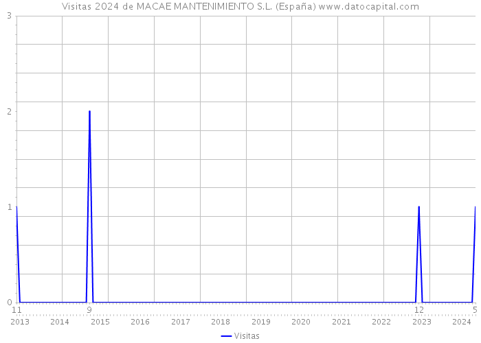 Visitas 2024 de MACAE MANTENIMIENTO S.L. (España) 