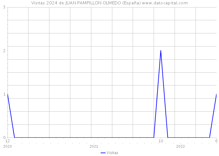 Visitas 2024 de JUAN PAMPILLON OLMEDO (España) 