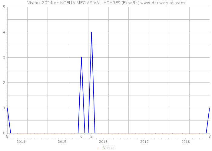 Visitas 2024 de NOELIA MEGIAS VALLADARES (España) 
