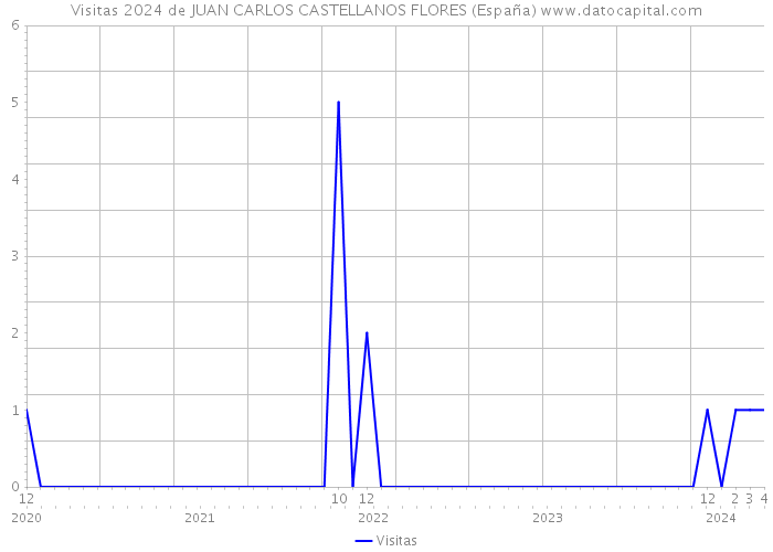Visitas 2024 de JUAN CARLOS CASTELLANOS FLORES (España) 