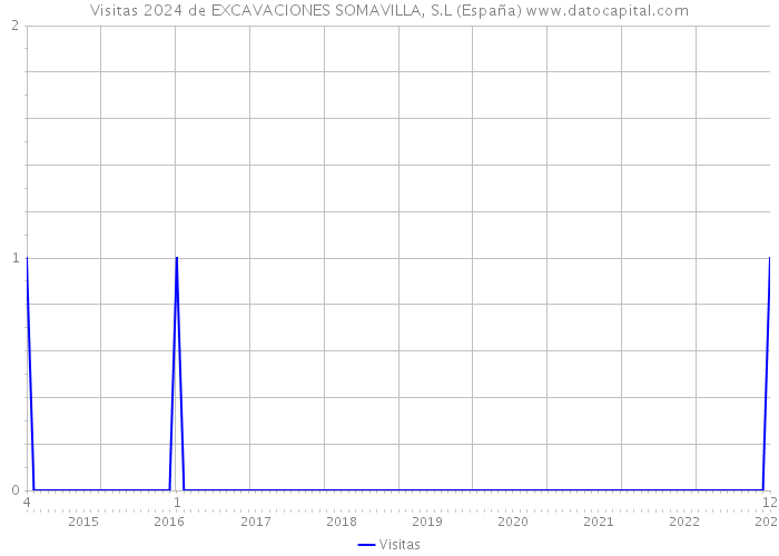 Visitas 2024 de EXCAVACIONES SOMAVILLA, S.L (España) 