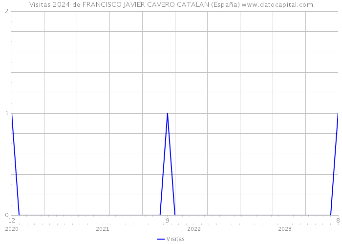 Visitas 2024 de FRANCISCO JAVIER CAVERO CATALAN (España) 