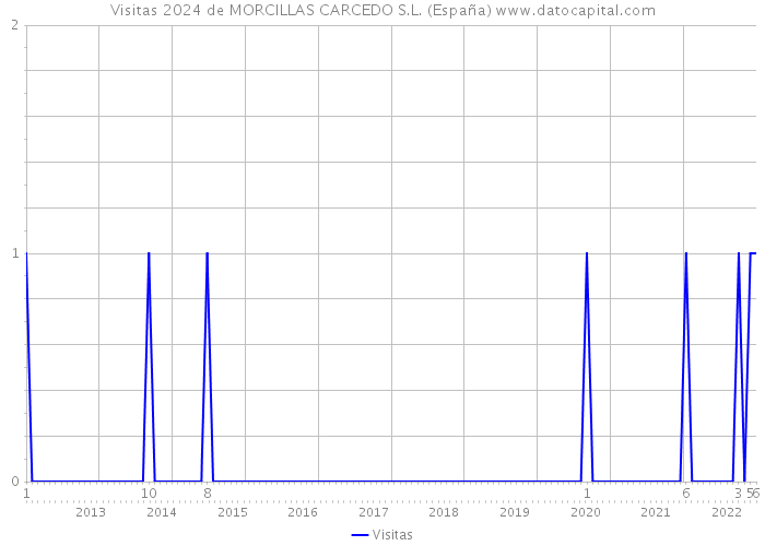 Visitas 2024 de MORCILLAS CARCEDO S.L. (España) 