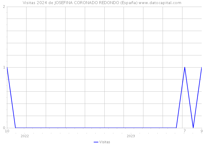 Visitas 2024 de JOSEFINA CORONADO REDONDO (España) 