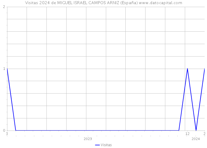 Visitas 2024 de MIGUEL ISRAEL CAMPOS ARNIZ (España) 
