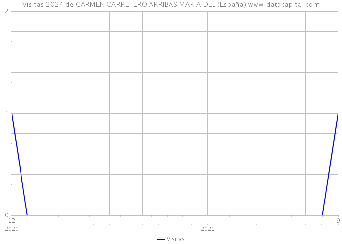 Visitas 2024 de CARMEN CARRETERO ARRIBAS MARIA DEL (España) 