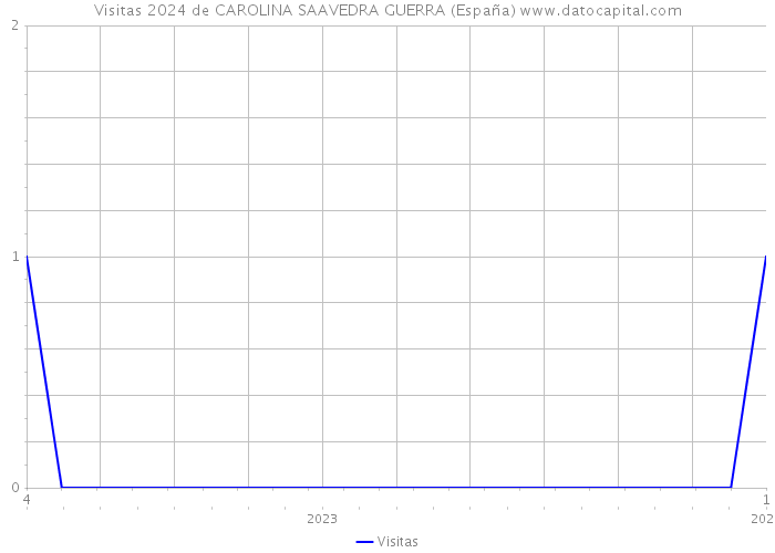 Visitas 2024 de CAROLINA SAAVEDRA GUERRA (España) 