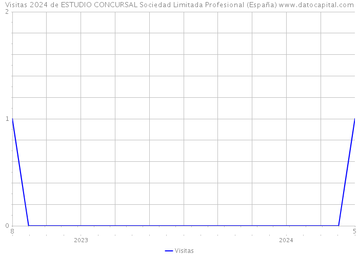 Visitas 2024 de ESTUDIO CONCURSAL Sociedad Limitada Profesional (España) 