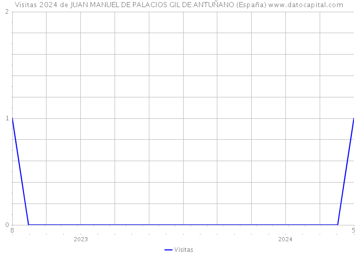 Visitas 2024 de JUAN MANUEL DE PALACIOS GIL DE ANTUÑANO (España) 