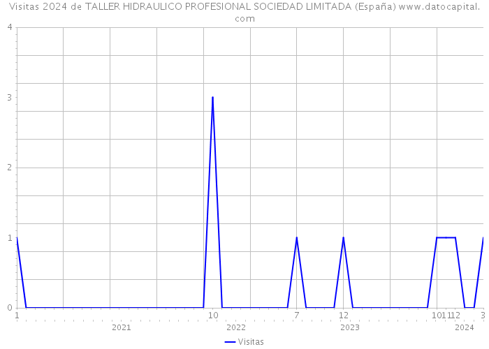 Visitas 2024 de TALLER HIDRAULICO PROFESIONAL SOCIEDAD LIMITADA (España) 