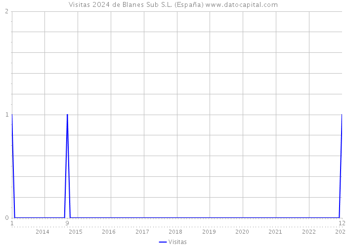 Visitas 2024 de Blanes Sub S.L. (España) 