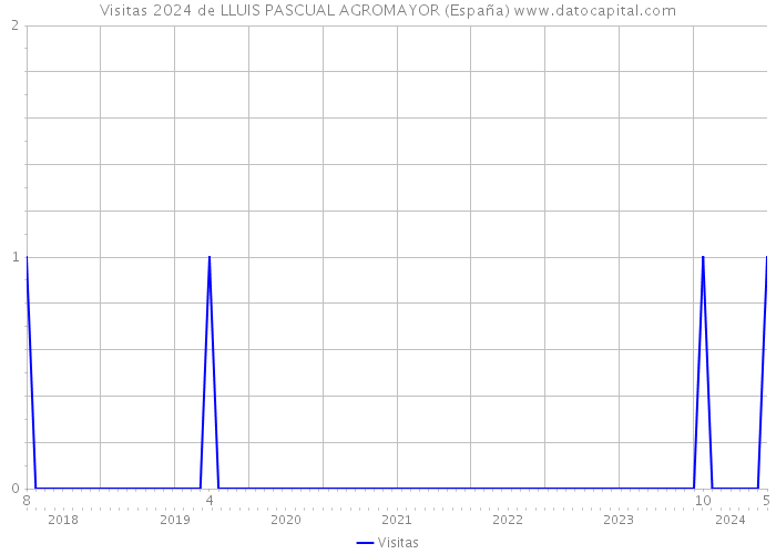 Visitas 2024 de LLUIS PASCUAL AGROMAYOR (España) 