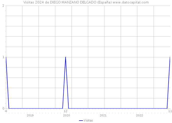 Visitas 2024 de DIEGO MANZANO DELGADO (España) 