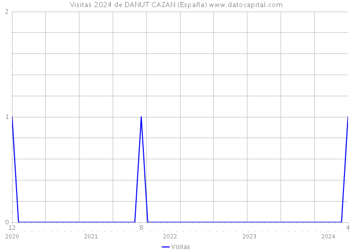 Visitas 2024 de DANUT CAZAN (España) 
