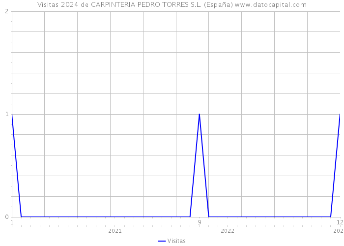 Visitas 2024 de CARPINTERIA PEDRO TORRES S.L. (España) 