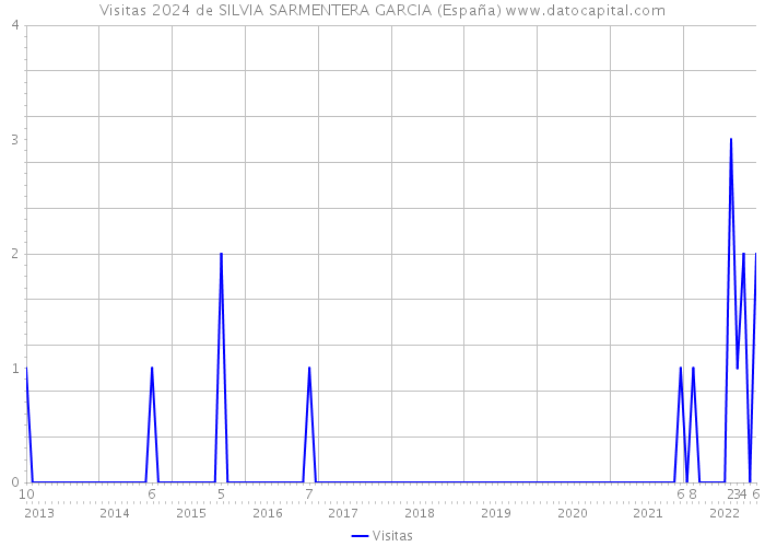 Visitas 2024 de SILVIA SARMENTERA GARCIA (España) 
