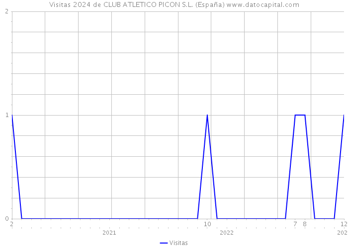 Visitas 2024 de CLUB ATLETICO PICON S.L. (España) 