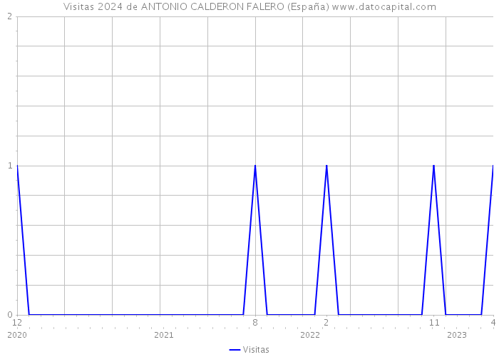 Visitas 2024 de ANTONIO CALDERON FALERO (España) 