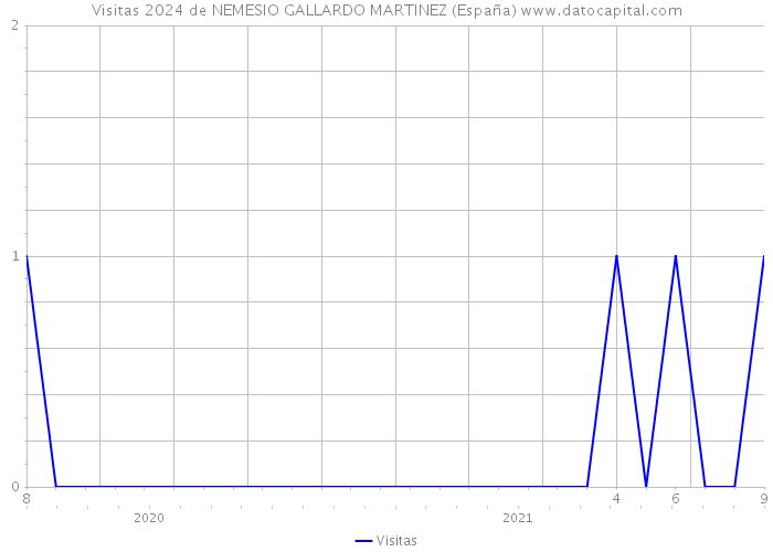 Visitas 2024 de NEMESIO GALLARDO MARTINEZ (España) 