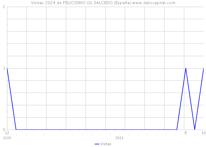 Visitas 2024 de FELICISIMO GIL SALCEDO (España) 