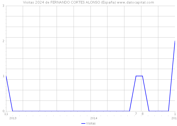 Visitas 2024 de FERNANDO CORTES ALONSO (España) 