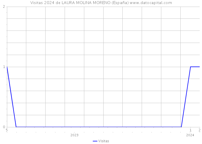 Visitas 2024 de LAURA MOLINA MORENO (España) 