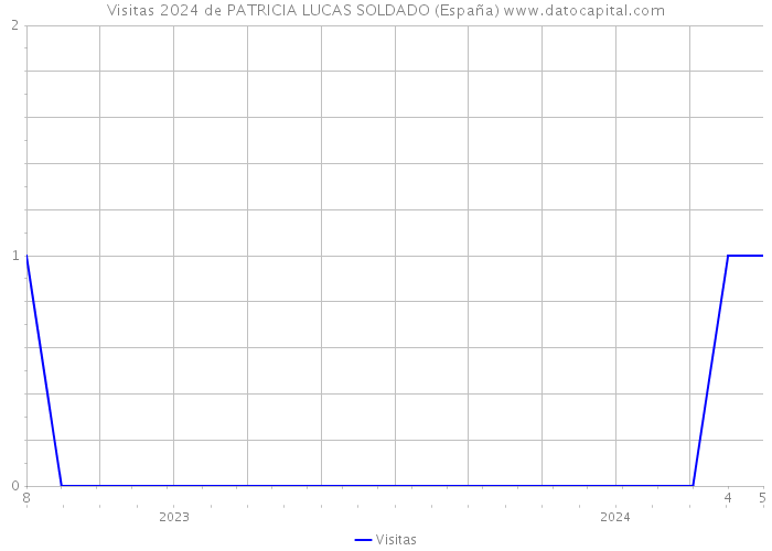 Visitas 2024 de PATRICIA LUCAS SOLDADO (España) 