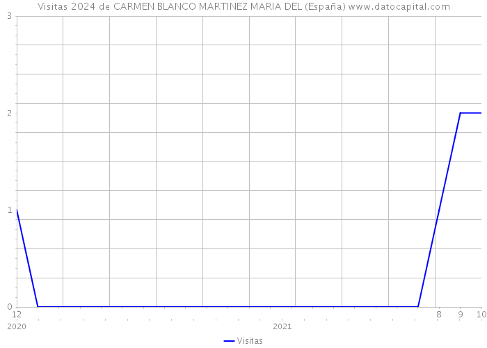 Visitas 2024 de CARMEN BLANCO MARTINEZ MARIA DEL (España) 