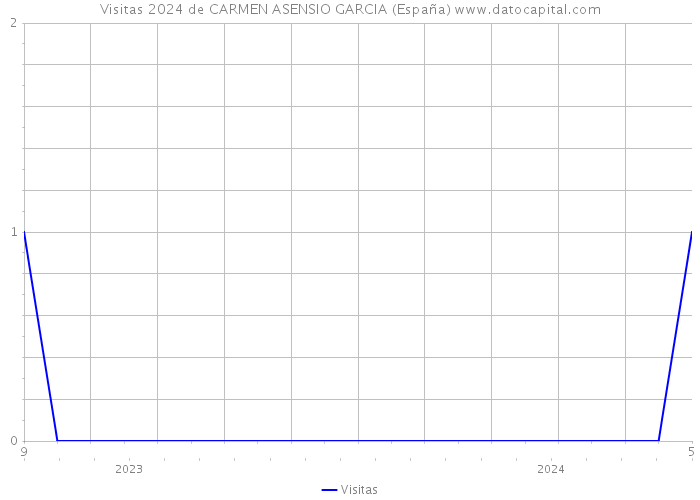 Visitas 2024 de CARMEN ASENSIO GARCIA (España) 