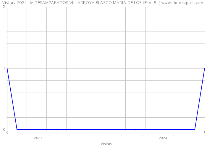 Visitas 2024 de DESAMPARADOS VILLARROYA BLASCO MARIA DE LOS (España) 