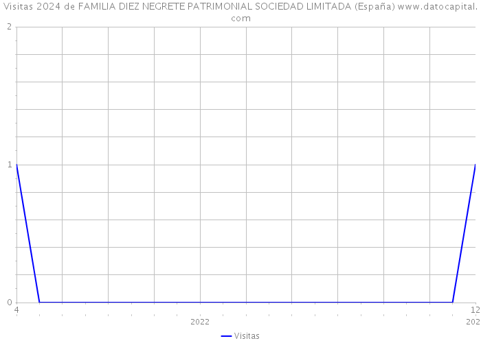 Visitas 2024 de FAMILIA DIEZ NEGRETE PATRIMONIAL SOCIEDAD LIMITADA (España) 