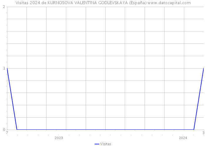 Visitas 2024 de KURNOSOVA VALENTINA GODLEVSKAYA (España) 