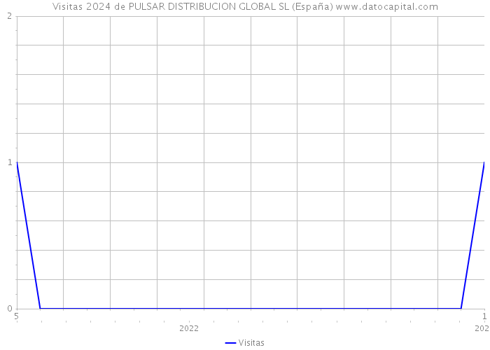 Visitas 2024 de PULSAR DISTRIBUCION GLOBAL SL (España) 