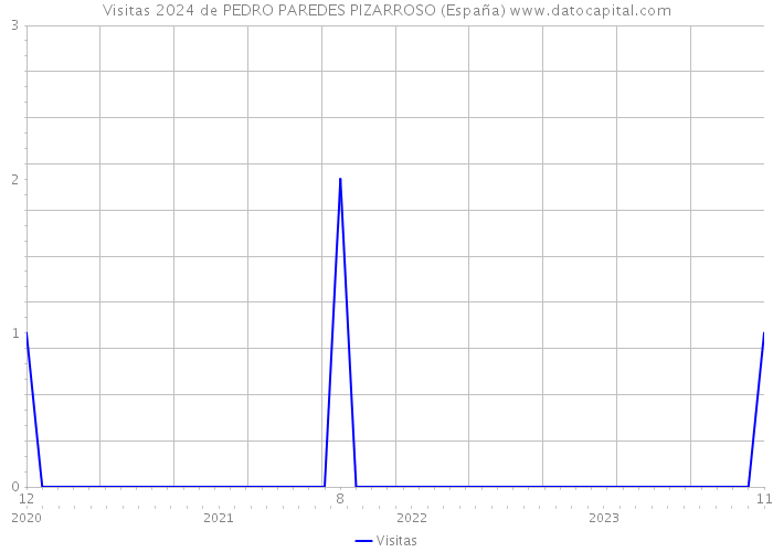 Visitas 2024 de PEDRO PAREDES PIZARROSO (España) 