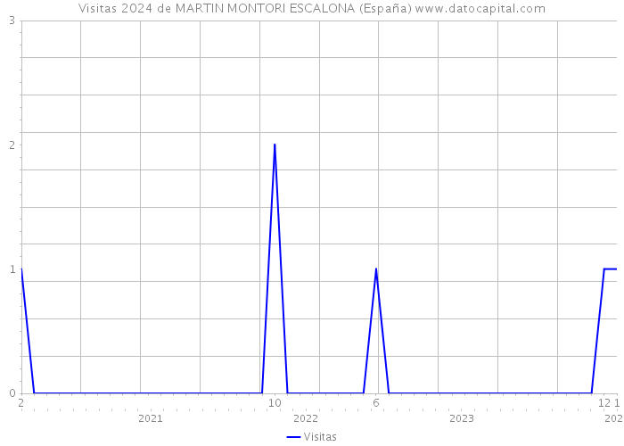 Visitas 2024 de MARTIN MONTORI ESCALONA (España) 