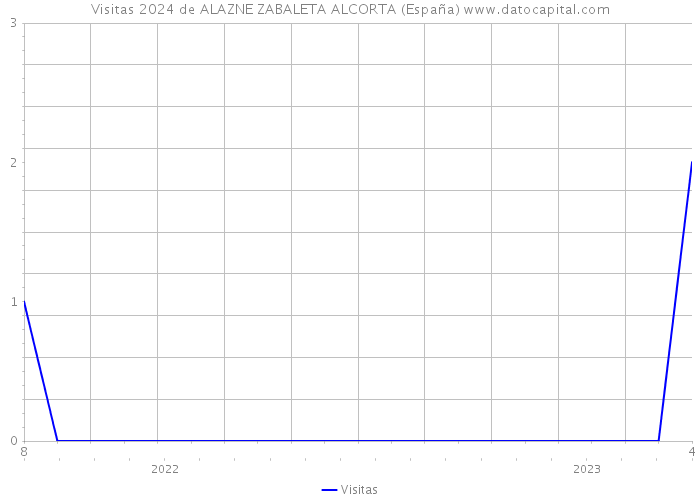 Visitas 2024 de ALAZNE ZABALETA ALCORTA (España) 