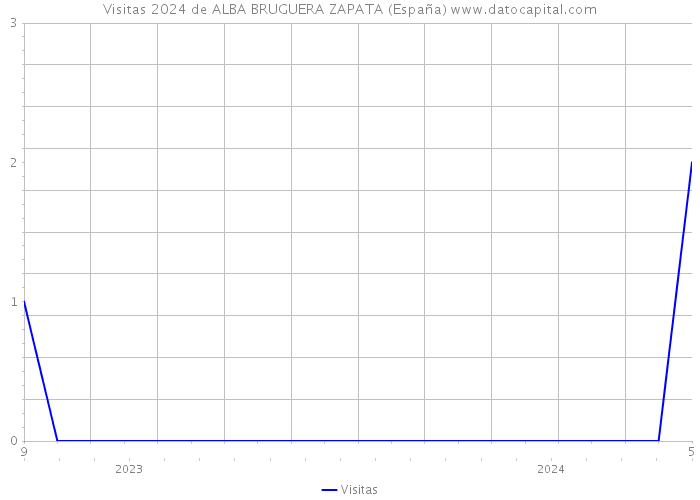 Visitas 2024 de ALBA BRUGUERA ZAPATA (España) 