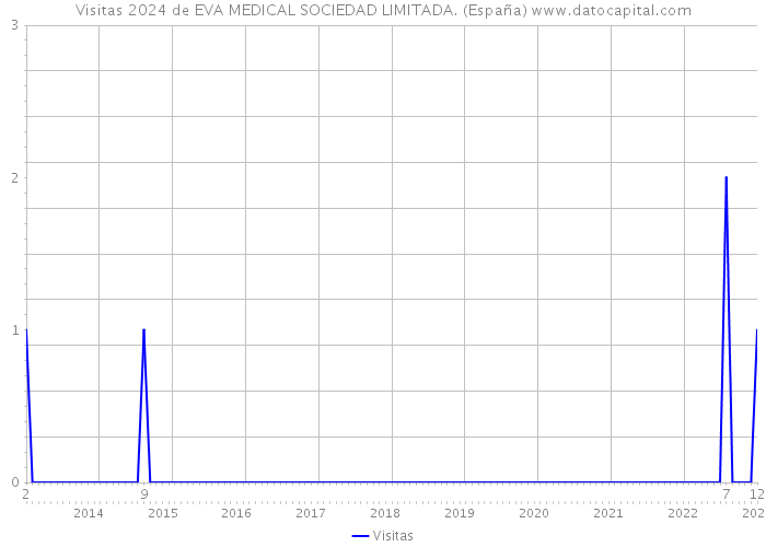 Visitas 2024 de EVA MEDICAL SOCIEDAD LIMITADA. (España) 