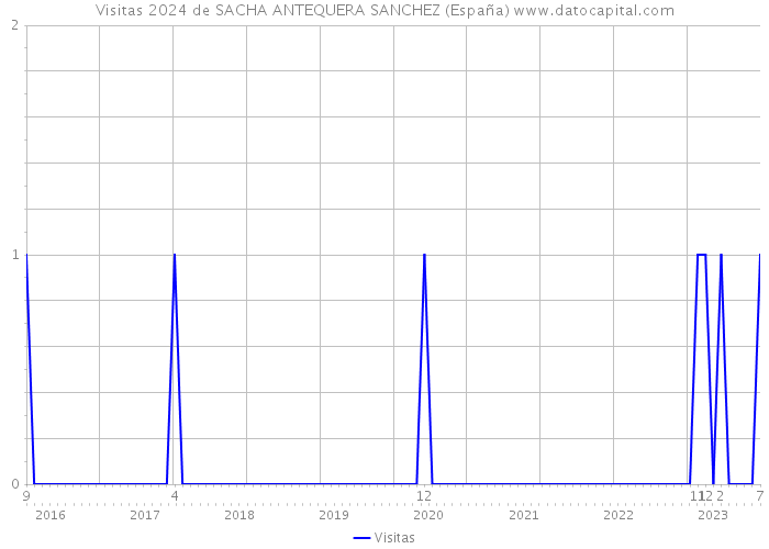 Visitas 2024 de SACHA ANTEQUERA SANCHEZ (España) 